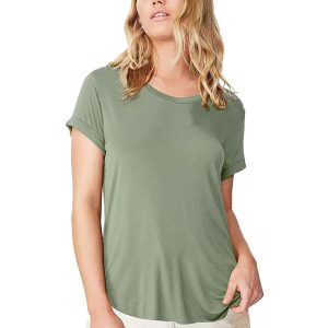 Women’s Custom Crew Neck T-Shirt – Slim Fit Short Sleeve Summer Outfit