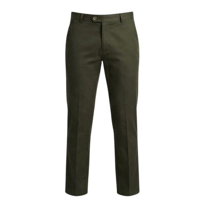 Men’s Skinny Fit Dress Pants – Breathable Mid Waist Formal Business Casual Canvas Trousers for Winter Wear