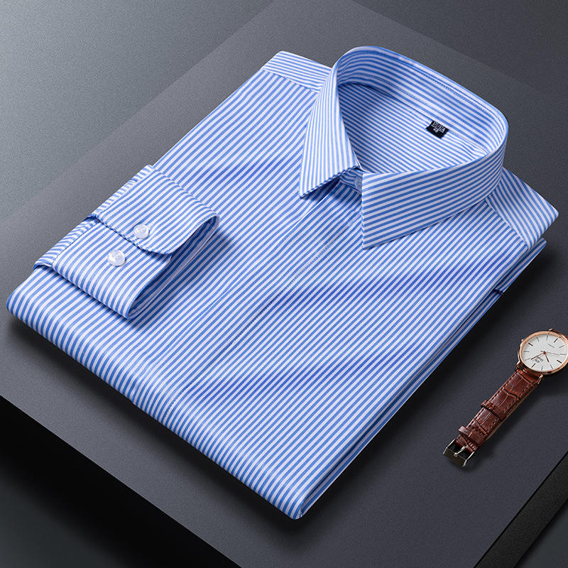 Men’s 4 Pack Premium Modal Dress Shirts – Slim Fit Wrinkle-Free Business Long Sleeve Shirts - Image 3