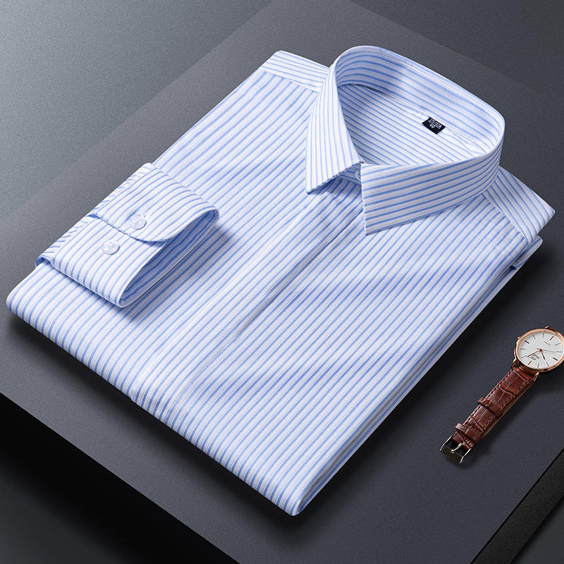Men’s 4 Pack Premium Modal Dress Shirts – Slim Fit Wrinkle-Free Business Long Sleeve Shirts - Image 4