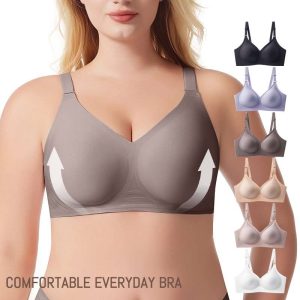 Comfortable Bras for Women Seamless Bras Adjustable Strap Wireless bar