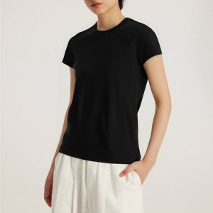 Women Basic Style Slim Fit Coolmax Breathable TShirt Outdoor Blank Custom logo Sports Shirt Polyester Quick Dry Running Shirt
