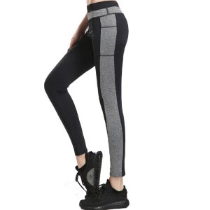 Women’s Seamless High-Waisted Plus Size Yoga Leggings – Elastic Fitness Sports Tights